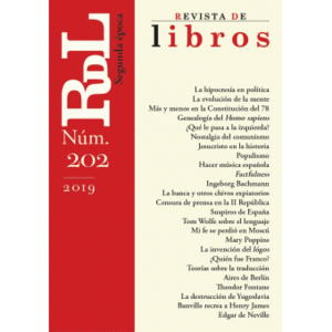 REVISTA DE LIBROS Nº202 MAYO 2019