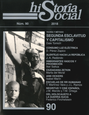 HISTORIA SOCIAL REVISTA.  Nº 90. 2018 (I)