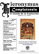HIERONYMUS COMPLUTENSIS Nº 11, 2004