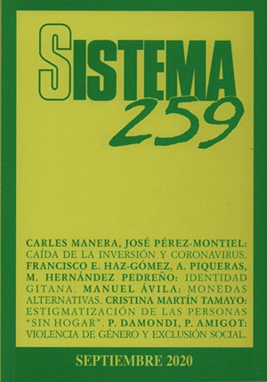 SISTEMA Nº 258 MAYO 2020