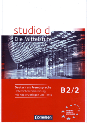 STUDIO D B2/2 LIBRO DEL PROFESOR