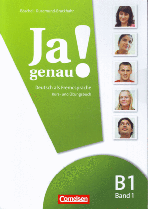 JA GENAU! B1 BAND 1 LIBRO DE CURSO Y EJERCICIOS CON CD