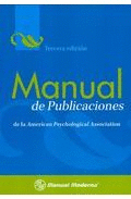 MANUAL DE PUBLICACIONES DE LA AMERICAN PSYCHOLOGICAL ASSOCIATION.