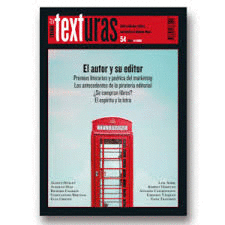 TEXTURAS 54. EL AUTOR Y SU EDITOR