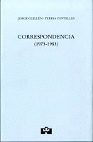 CORRESPONDENCIA (1973-1983) JORGE GUILLÉN-TERESA CENTELLES