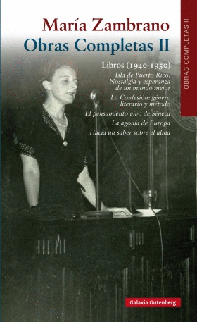 OBRAS COMPLETAS VOLUMEN II: LIBROS (1940-1950)