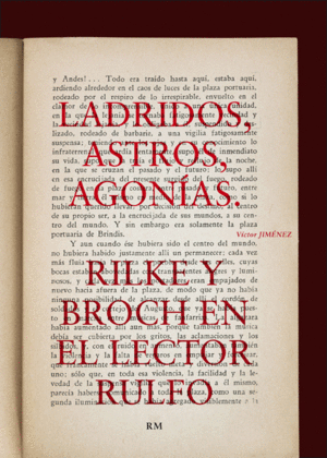 LADRIDOS, ASTROS, AGONÍAS