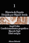 HISTORIA DE ESPAÑA. 1. CONDICIONAMIENTOS GEOGRÁFICOS. EDAD ANTIGUA