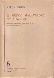 EL MUNDO MARAVILLOSO DEL LENGUAJE