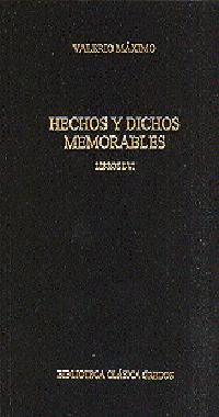 HECHOS Y DICHOS MEMORABLES LIBRO I-VI