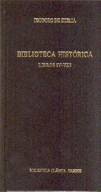 BIBLIOTECA HISTORICA LIBROS IV-VIII