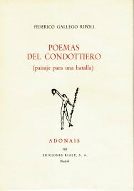 POEMAS DEL CONDOTTIERO