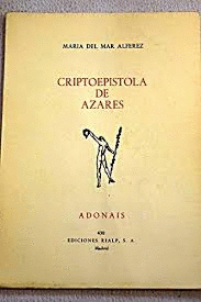 CRIPTOEPISTOLA DE AZARES