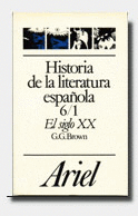 HISTORIA DE LA LITERATURA ESPAÑOLA 6/1. EL SIGLO XX