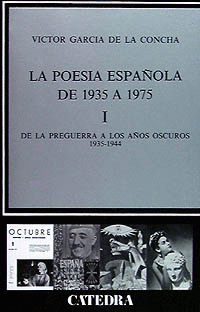 POESÍA ESPAÑOLA DE POSTGUERRA, I