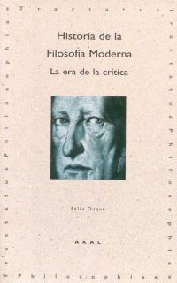 Hª DE LA FILOSOFIA MODERNA: ERA CRITICA