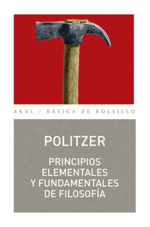 PRINCIPIOS ELEMENTALES Y FUNDAMENTALES DE FILOSOFIA