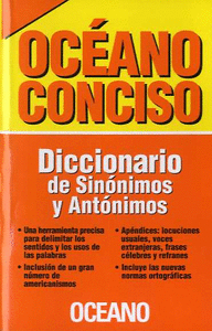 DICCIONARIO DE SINONIMOS Y ANTONIMOS
