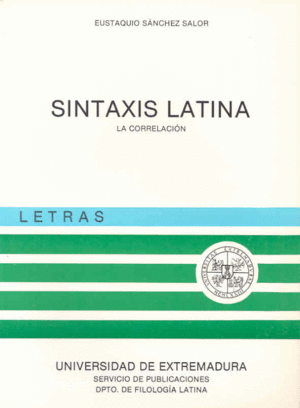 SINTAXIS LATINA. LA CORRELACIÓN