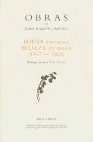 POESÍA (EN VERSO) BELLEZA (EN VERSO) (1917-1923)