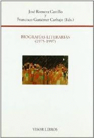 BIOGRAFÍAS LITERARIAS (1975-1997), ACTAS DEL VII SEMINARIO INTERNACIONAL DEL INSTITUTO DE SEMIÓTICA LITERARIA, TEATRAL Y NUEVAS TECNOLOGÍAS DE LA UNED