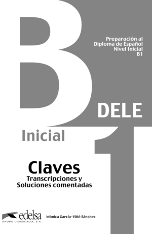 PREPARACIÓN AL DELE B1 - LIBRO DE CLAVES