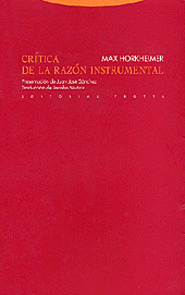 CRÍTICA DE LA RAZÓN INSTRUMENTAL