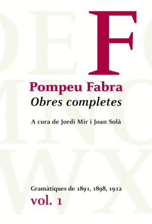 OBRES COMPLETES DE POMPEU FABRA, 1