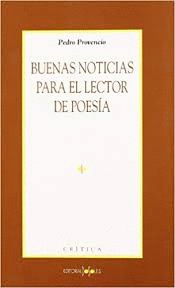 BUENAS NOTICIAS PARA EL LECTOR DE POESÍA