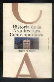 HISTORIA DE LA ARQUITECTURA CONTEMPORÁNEA