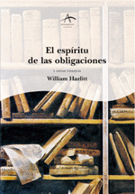 EL ESPÍRITU DE LAS OBLIGACIONES