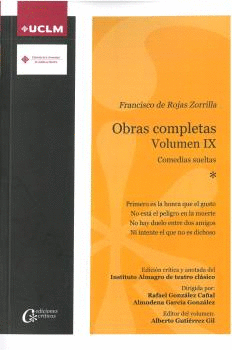 OBRAS COMPLETAS VOLUMEN IV COMEDIAS TOMO I