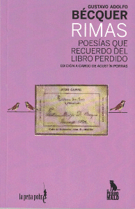 RIMAS POESÍAS QUE RECUERDO DEL LIBRO PERDIDO (RIMAS)