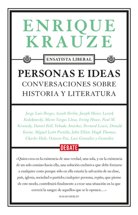 PERSONAS E IDEAS. CONVERSACIONES SOBRE HISTORIA Y LITERATURA