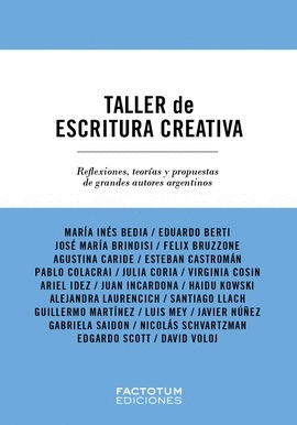 TALLER DE ESCRITURA CREATIVA